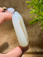 和田玉籽料仿古平安牌（60.0g）
