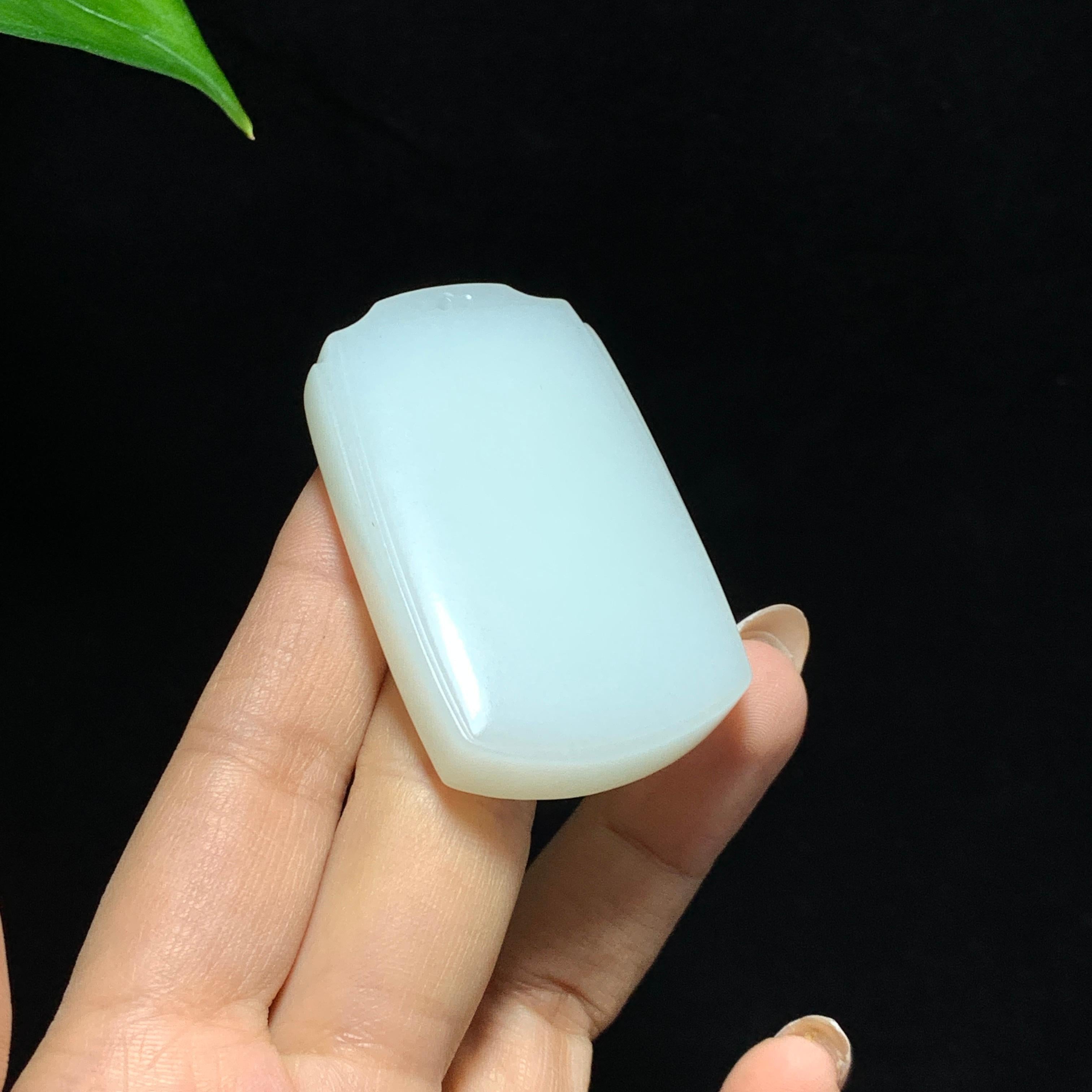 和田山料白玉无事牌（55.3g）