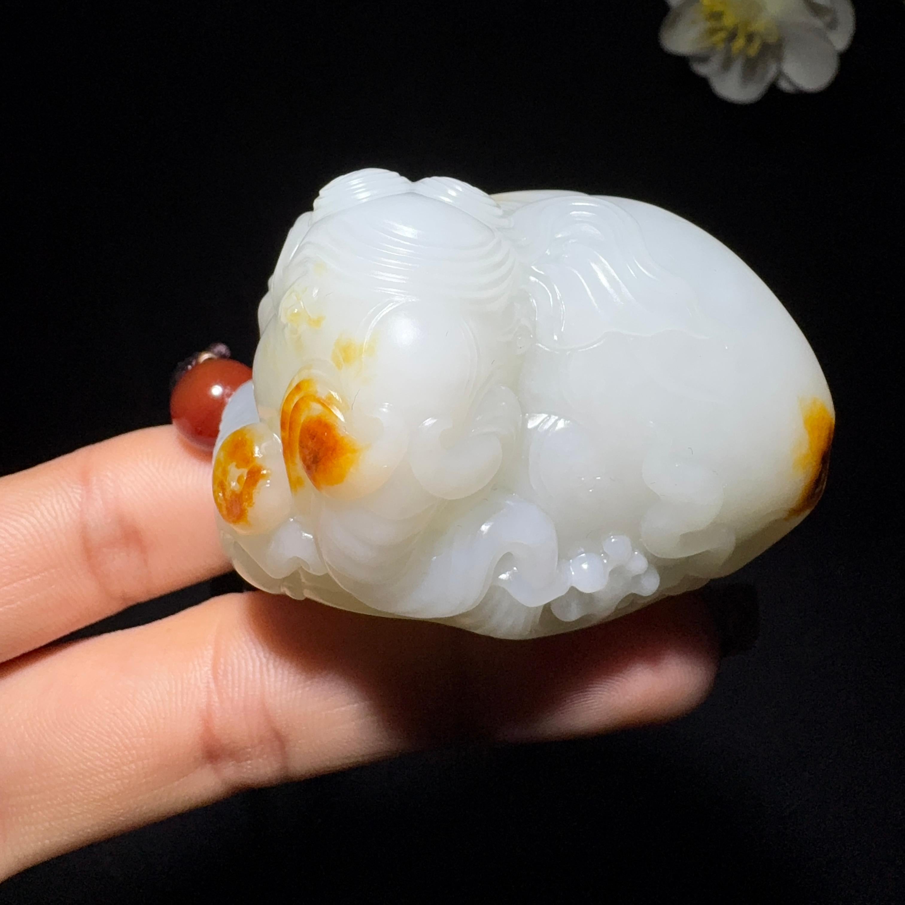 和田玉籽料太平有象（134.1g）