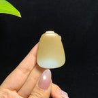 和田糖白玉无事牌（23.5g）