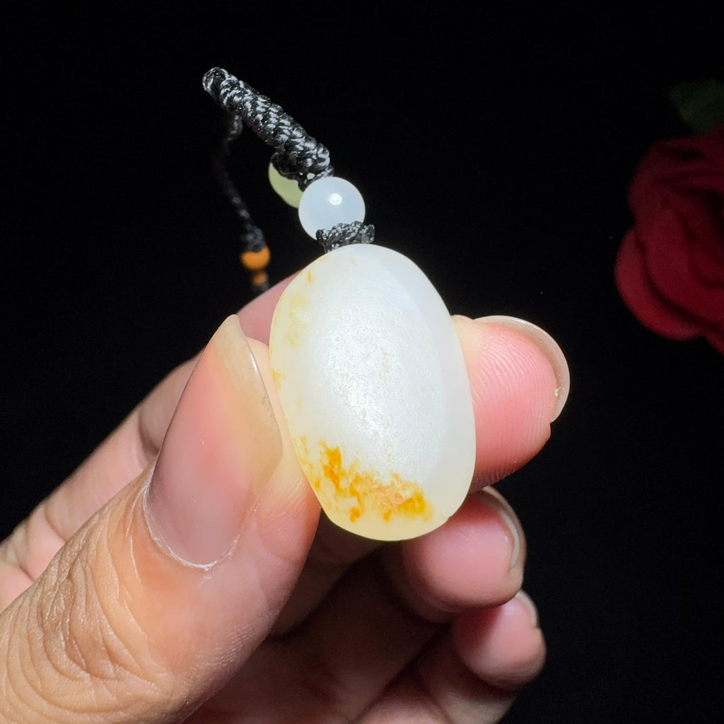 秒杀和田玉籽料佛公挂件（5.0g）