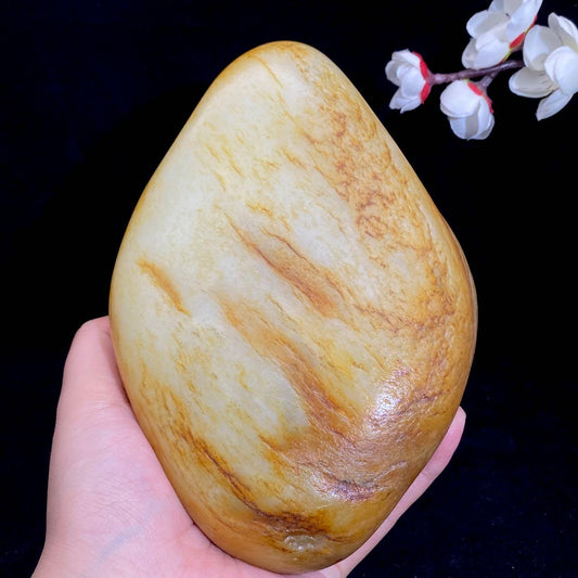 和田玉洒金皮籽料原石（1756.5g）