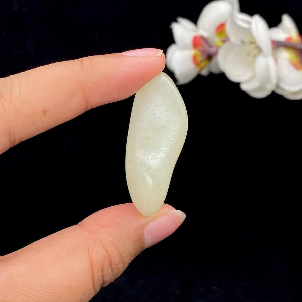 和田玉洒金皮籽料挂件（17.2g）