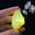 和田玉-洒金皮籽料【仿古螭龙】挂件（17.3g）