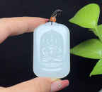 和田羊脂玉虚空藏菩萨（38.15g）