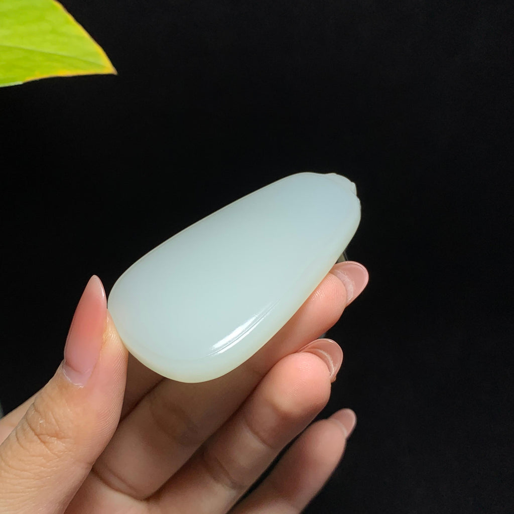和田山料白玉无事牌挂件（38.2g）