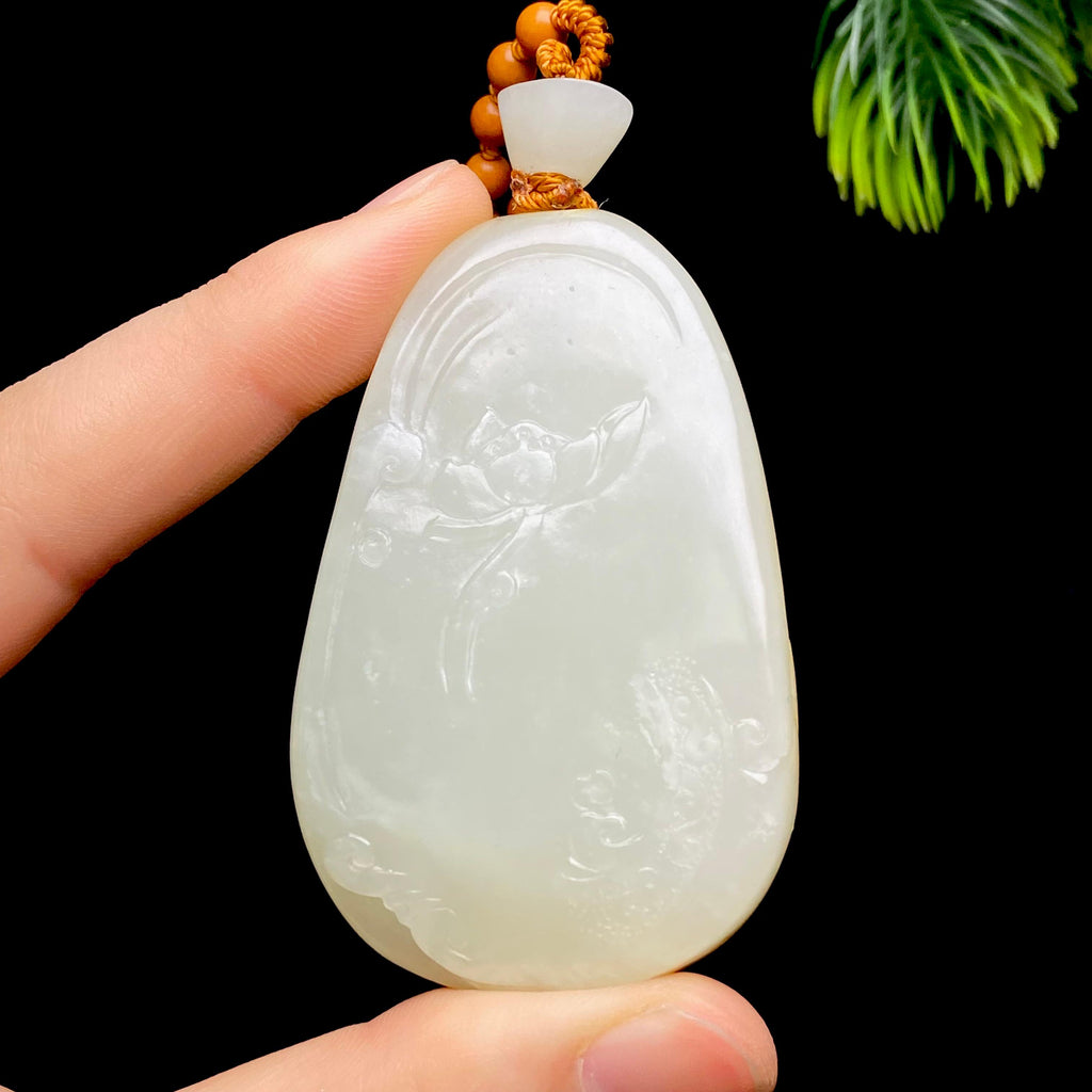 和田玉籽料观音（68.1g）