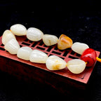 和田玉黄皮【精品手串】（40.8g）