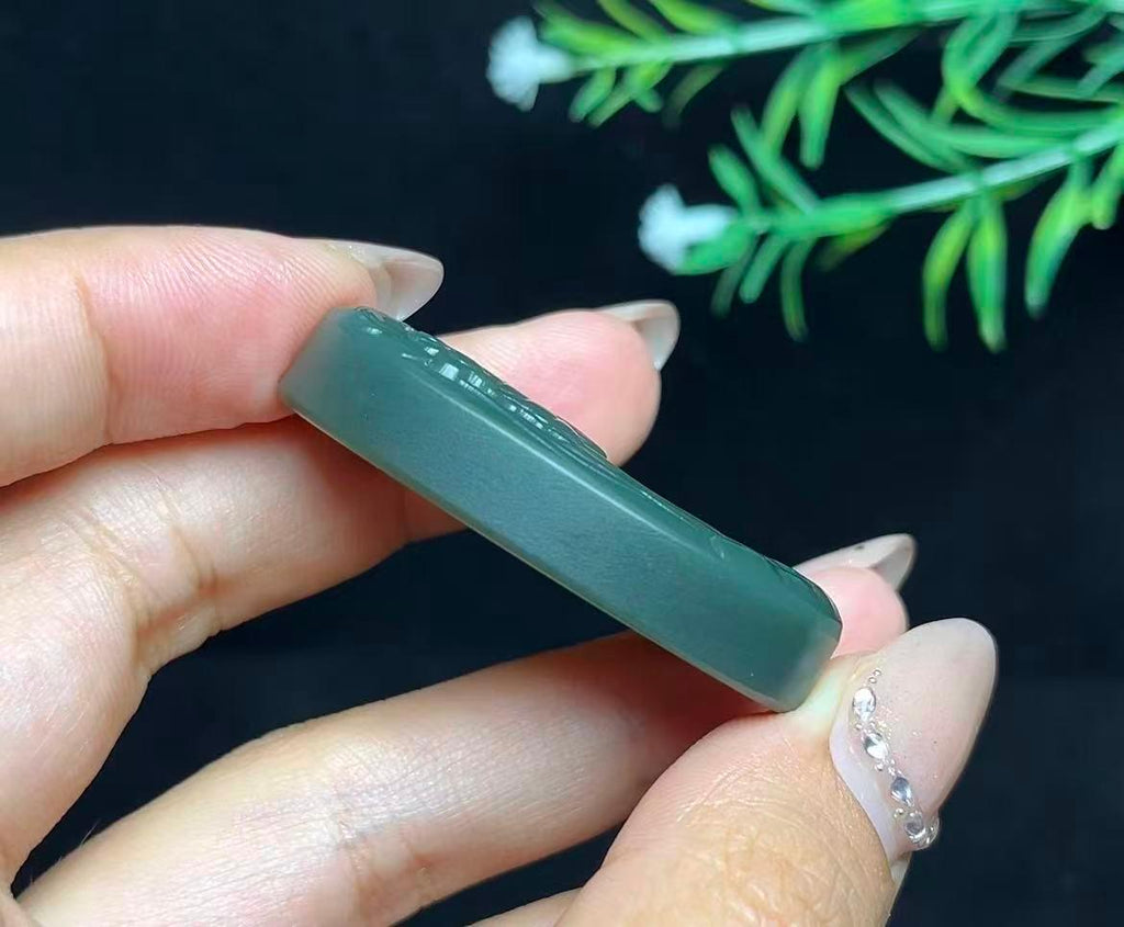和田玉踏青观音（22.6g）