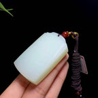 和田山料白玉无事牌（54.5g）