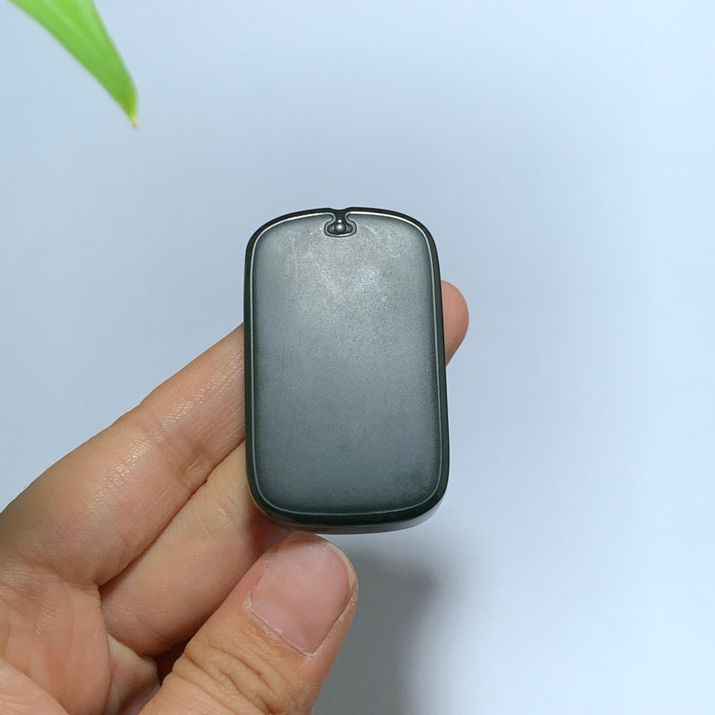 和田山料塔青一细无事牌挂件（47.5g）