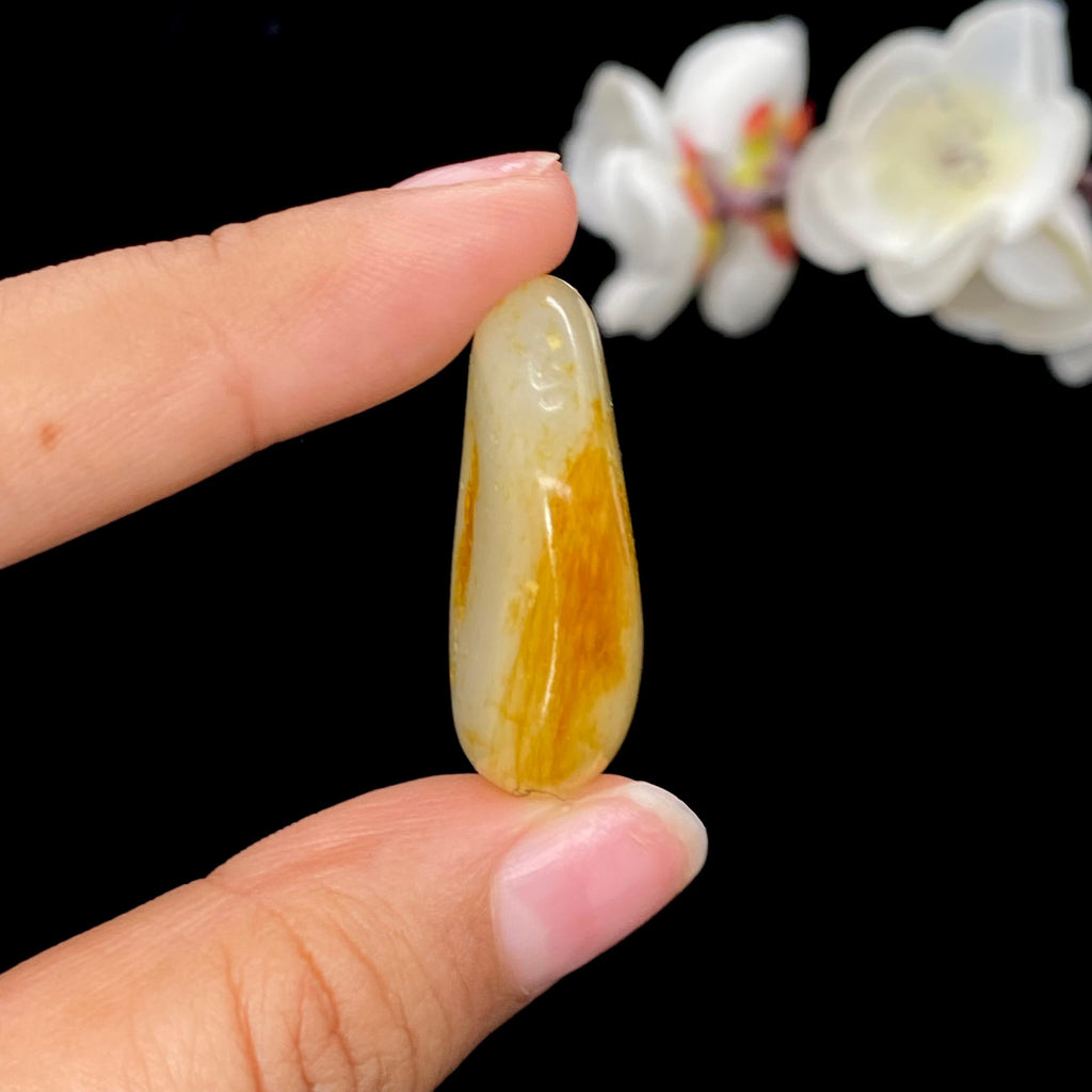 和田玉洒金皮籽料吊坠籽（15.1g）