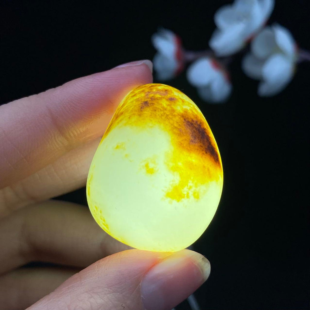和田玉黄皮籽料（23g）
