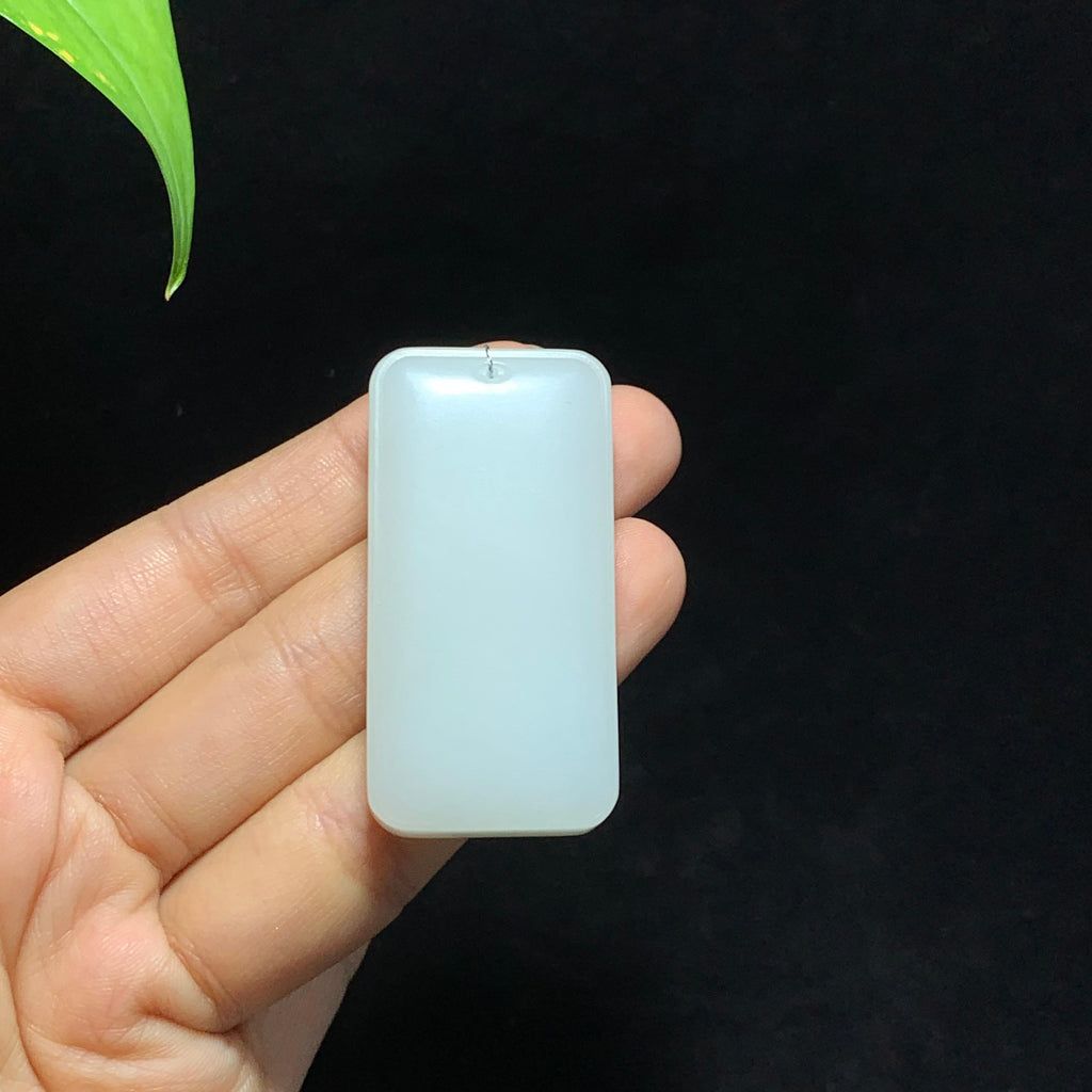 和田山料白玉无事牌挂件（42.7g）