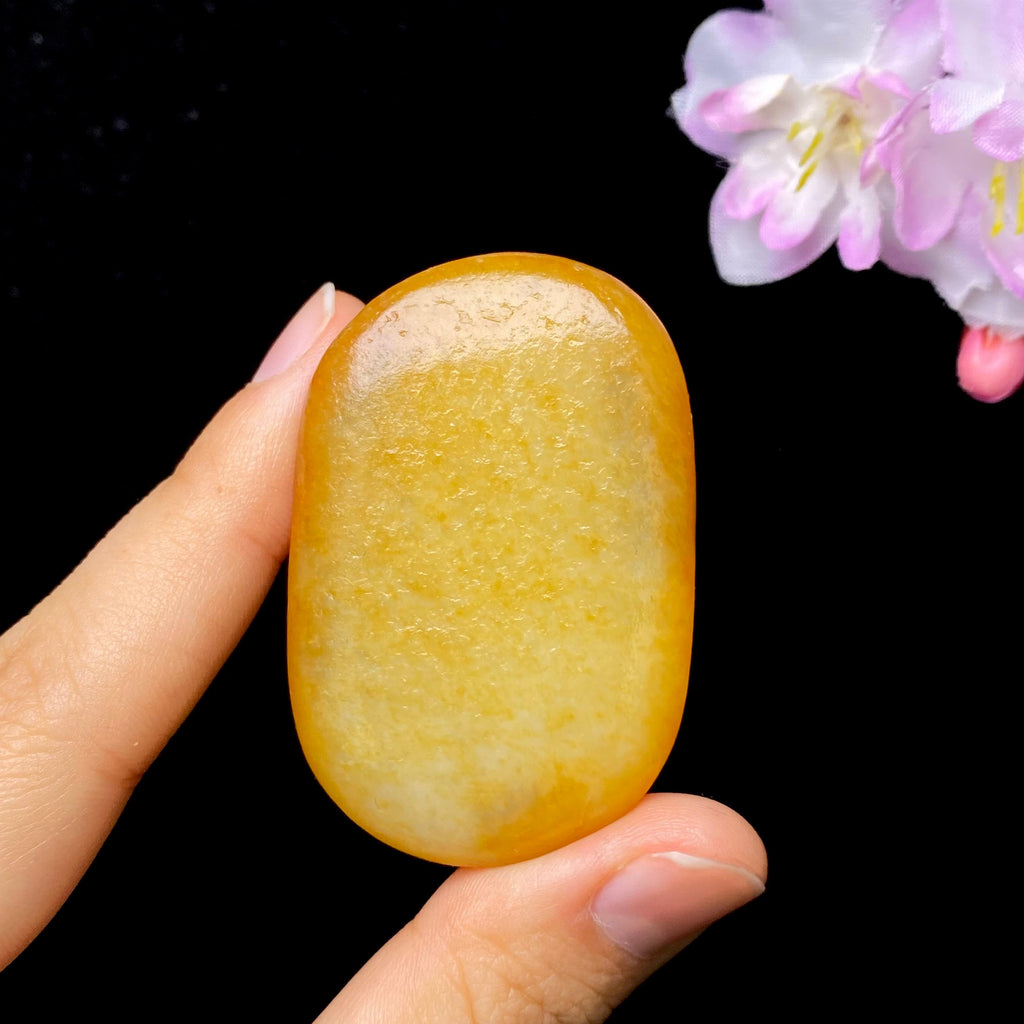 和田玉黄皮籽料挂件（32.4g）