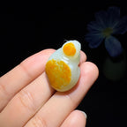 和田玉籽料童子送财（15.0g）