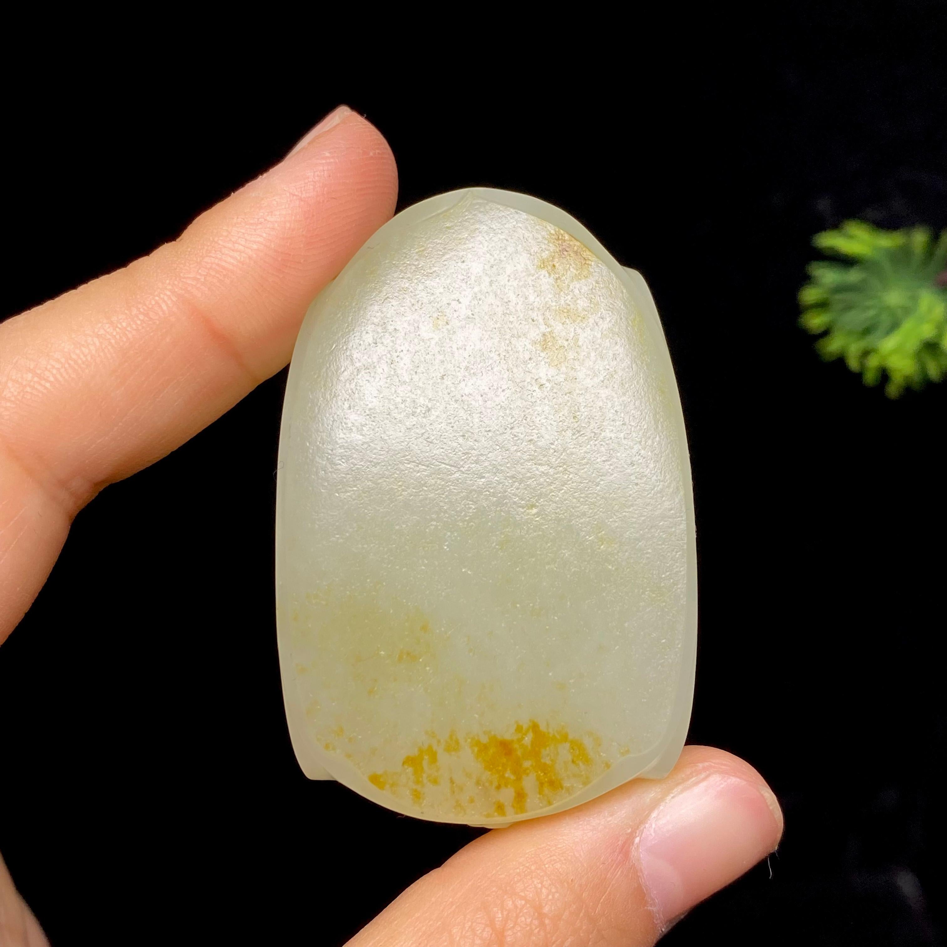 和田玉籽料无事牌（54.2g）