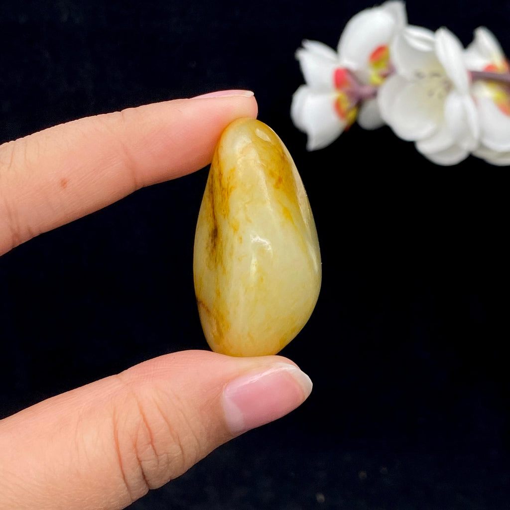 和田玉洒金皮籽料挂件（36.8g）
