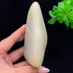 和田玉白玉带洒金皮籽料（409.4g）