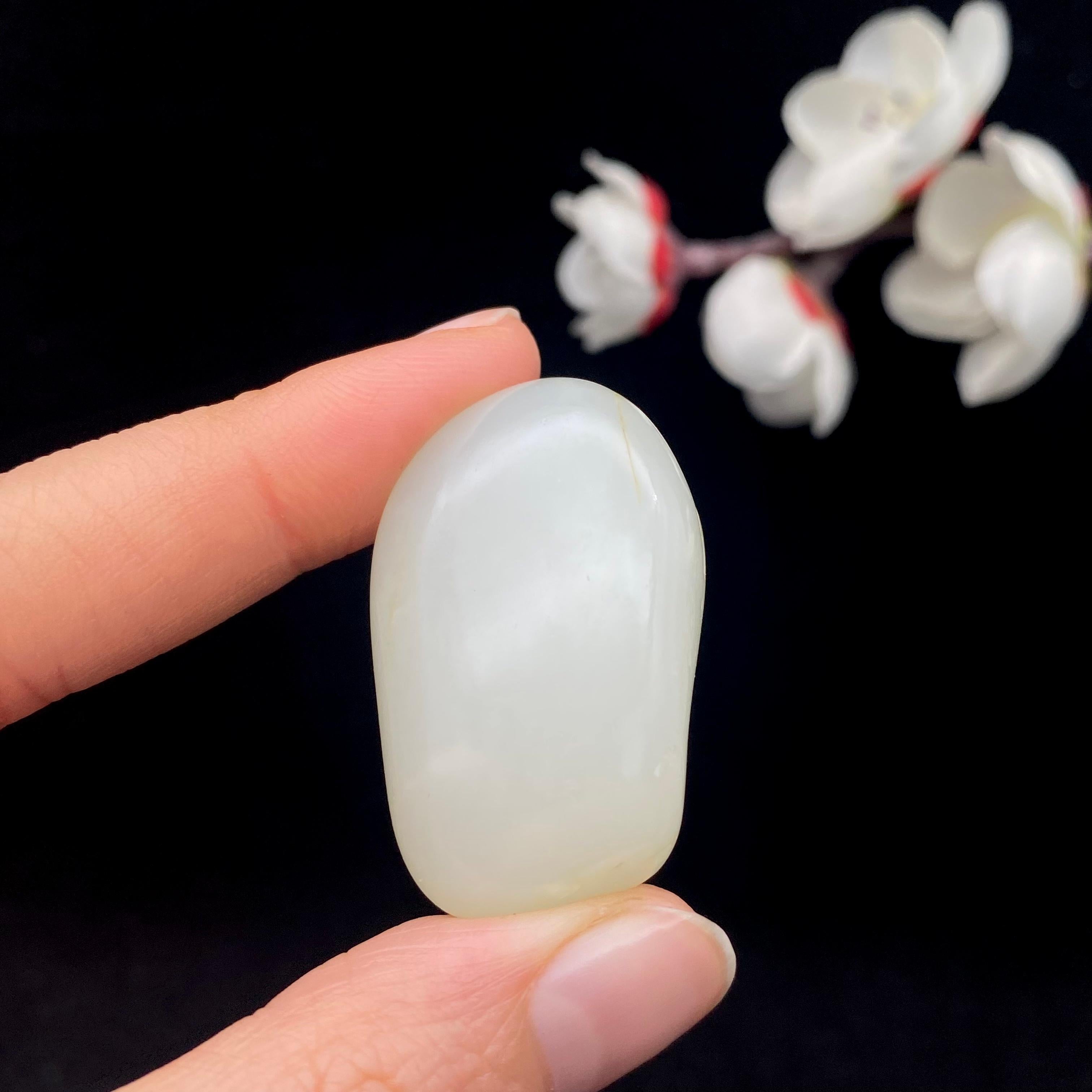 和田玉白玉籽料（19.5g）