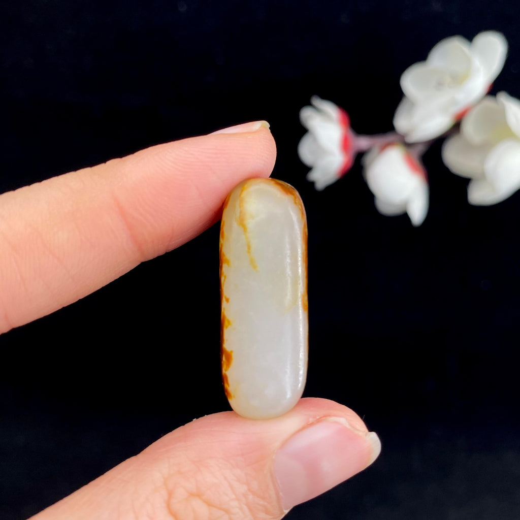 和田玉聚红皮籽料吊坠籽（12.2g）