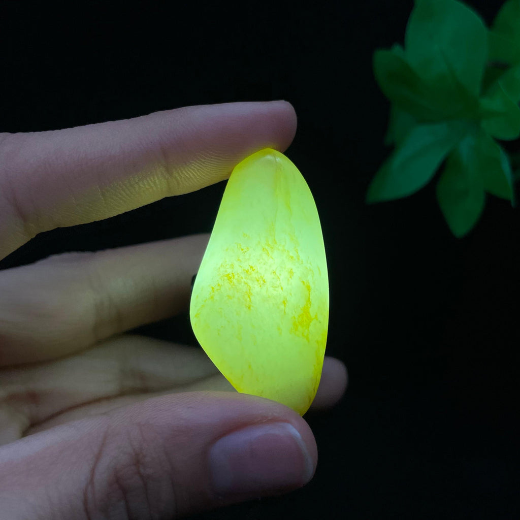 和田玉洒金皮籽料挂件（20g）