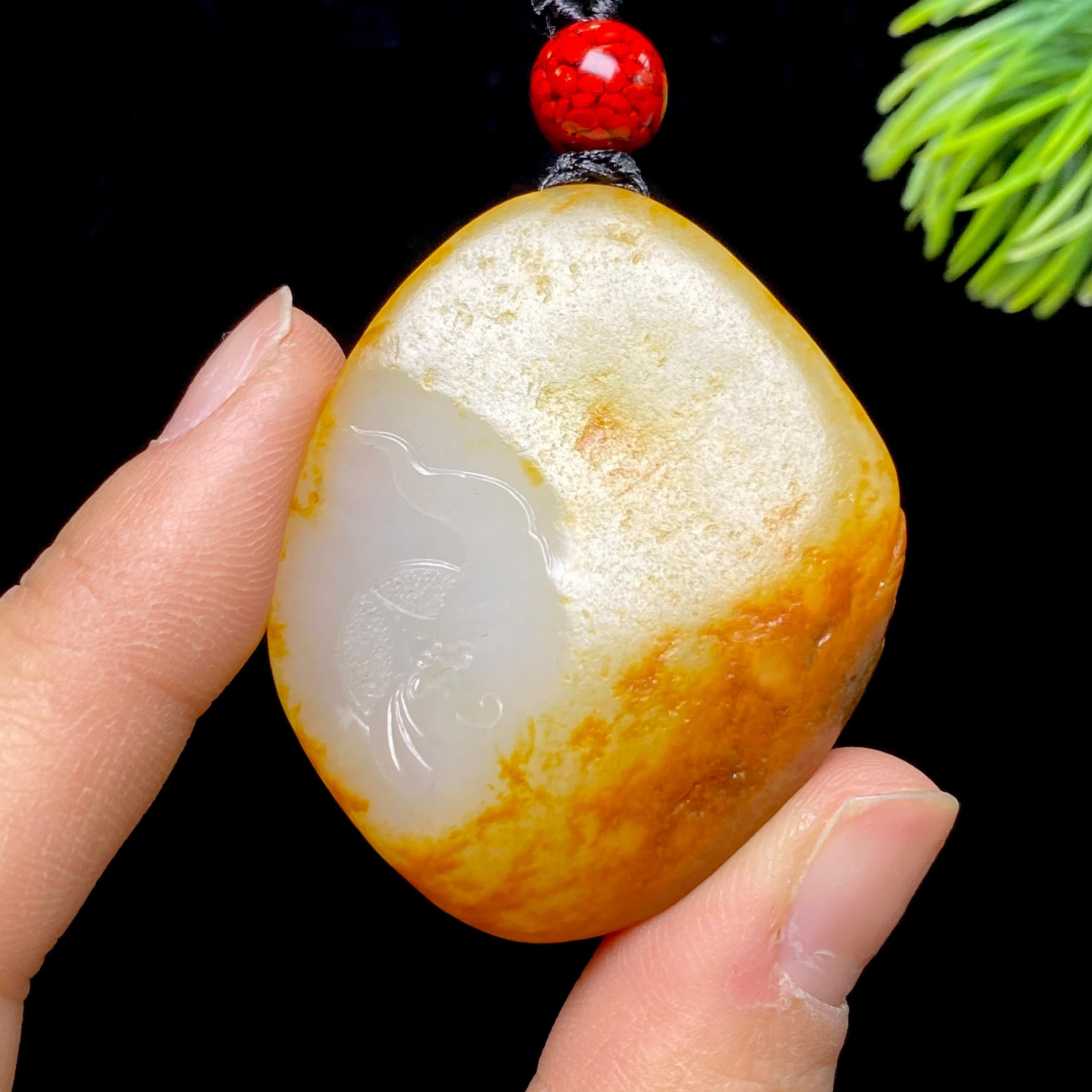 和田玉籽料佛公（31.3g）