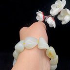 和田玉洒金皮【精品手串】（56.5g）