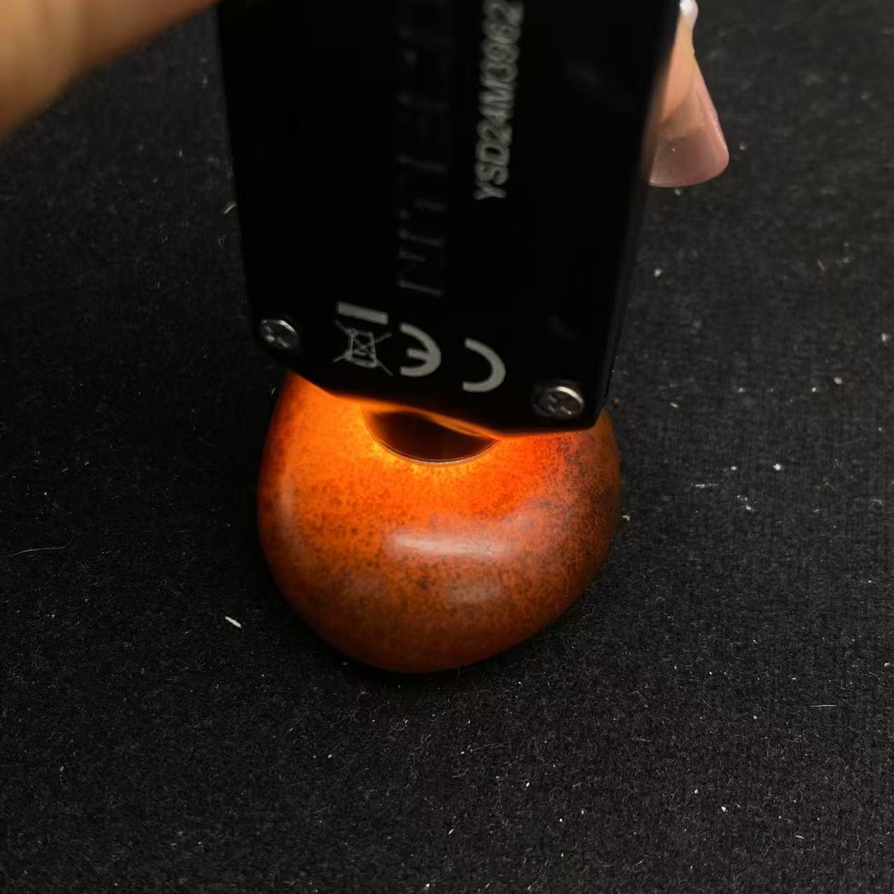 和田玉红沁皮籽料挂件（25.8g）