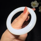 和田玉羊脂白玉手镯（69.1g）