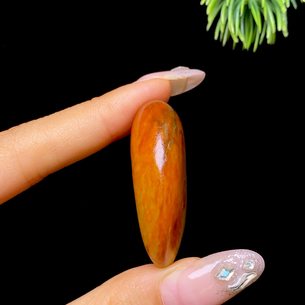 和田玉红皮籽料挂件（21.17g）