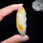 精品和田玉籽料挂件大势至菩萨（55.4g）
