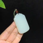 和田山料白玉无事牌挂件（37.4g）
