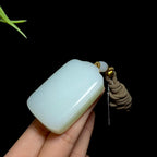 和田山料白玉无事牌（58.6g）