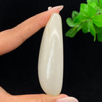 和田玉白玉籽料手把件（87.3g）