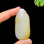 和田玉籽料无事牌（37.7g）