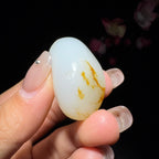 和田玉籽料挂件佛公（25.0g）