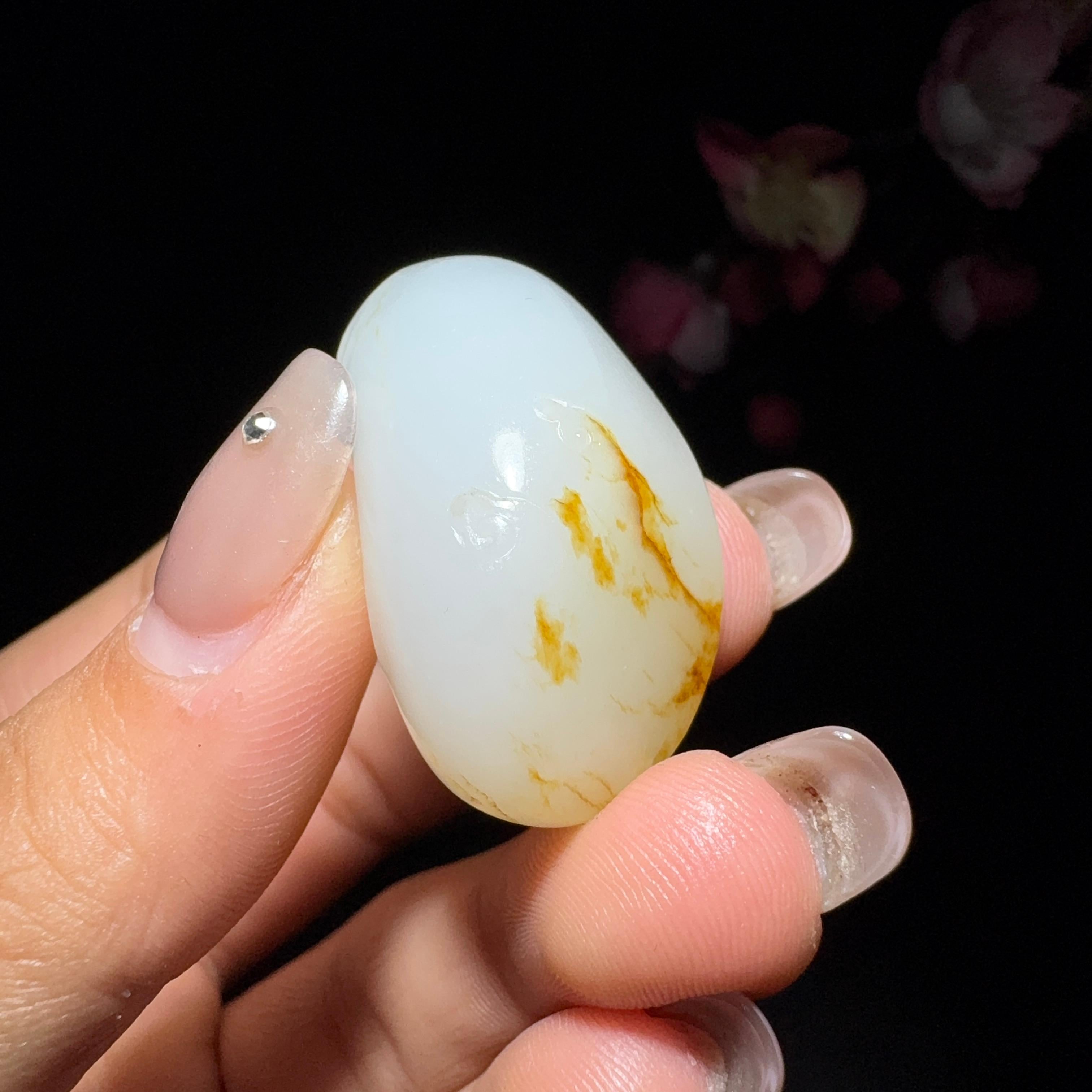 和田玉籽料挂件佛公（25.0g）