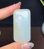 新疆和田玉且末糖白关公（33.9g）