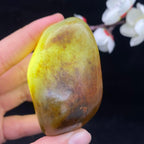 和田玉聚黄皮籽料原石（115.8g）