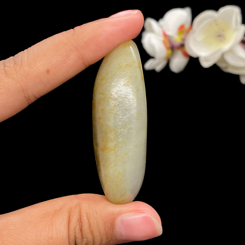 【超值推荐】和田玉洒金皮籽料大挂件（54g）