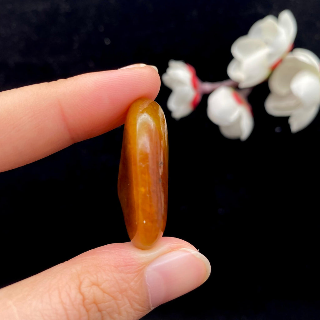 和田玉聚黄皮籽料（12.1g）