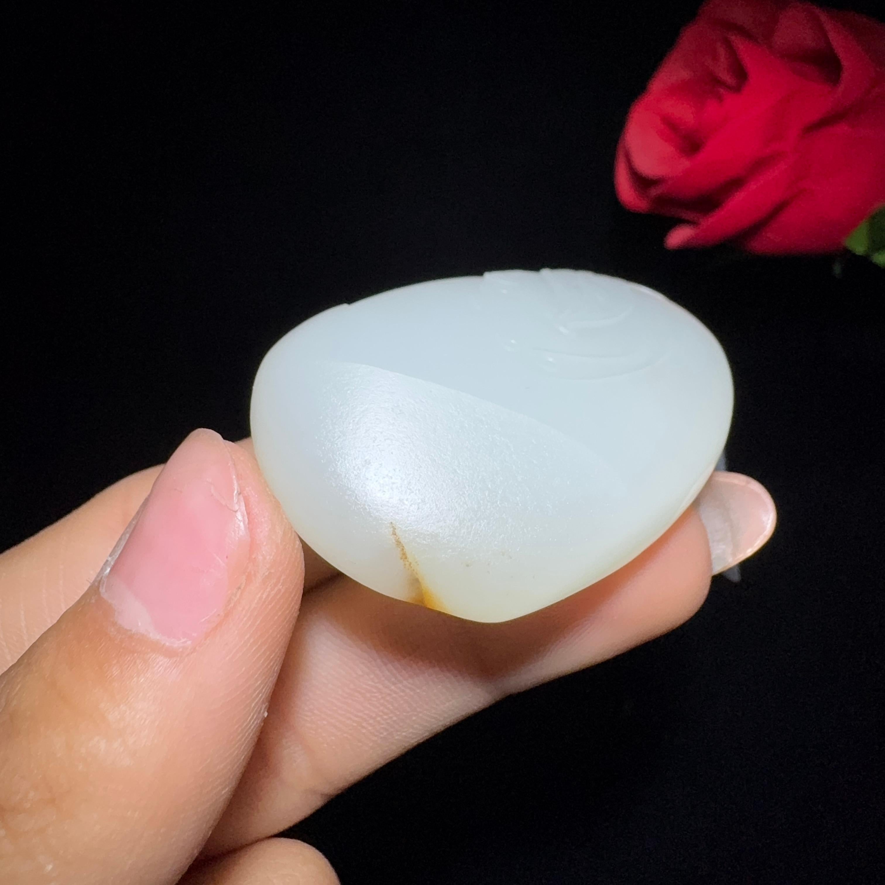 和田玉籽料佛公挂件（42.6g）