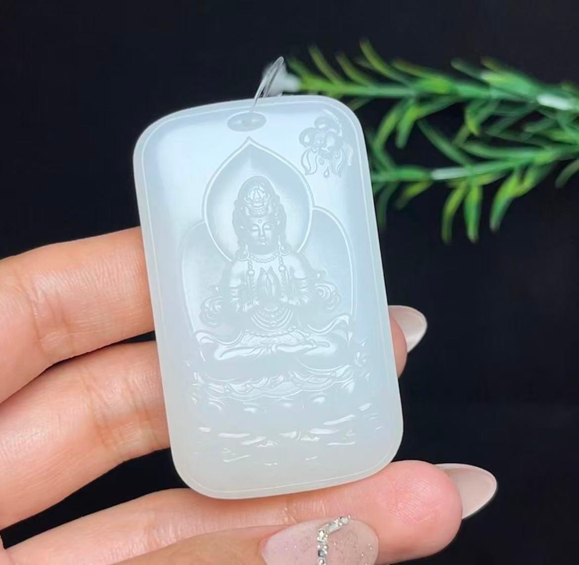 和田白玉观音（54.8g）