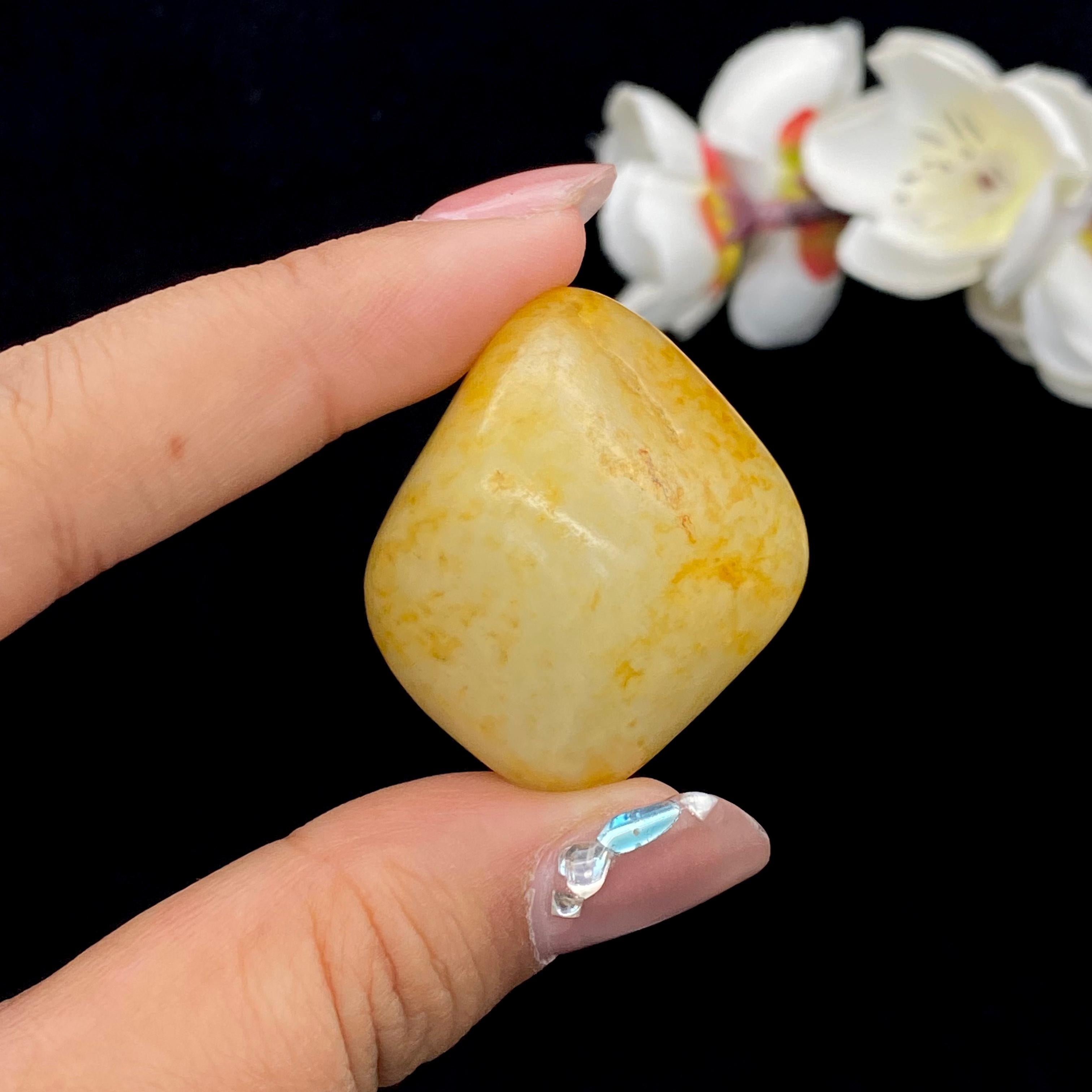 和田玉洒金皮籽料挂件（33.3g）