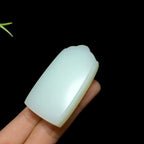 和田山料白玉平安无事牌（55.4g）