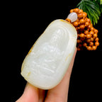 和田玉籽料观音（74.9g）