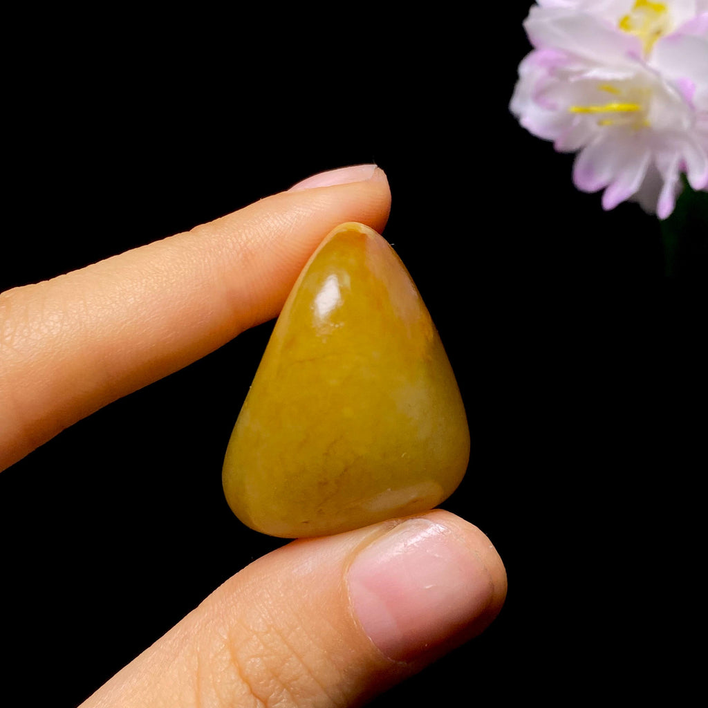 和田玉黄皮籽料挂件（22.0g）