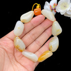 和田玉洒金皮籽料【精品手串】（62.2g）