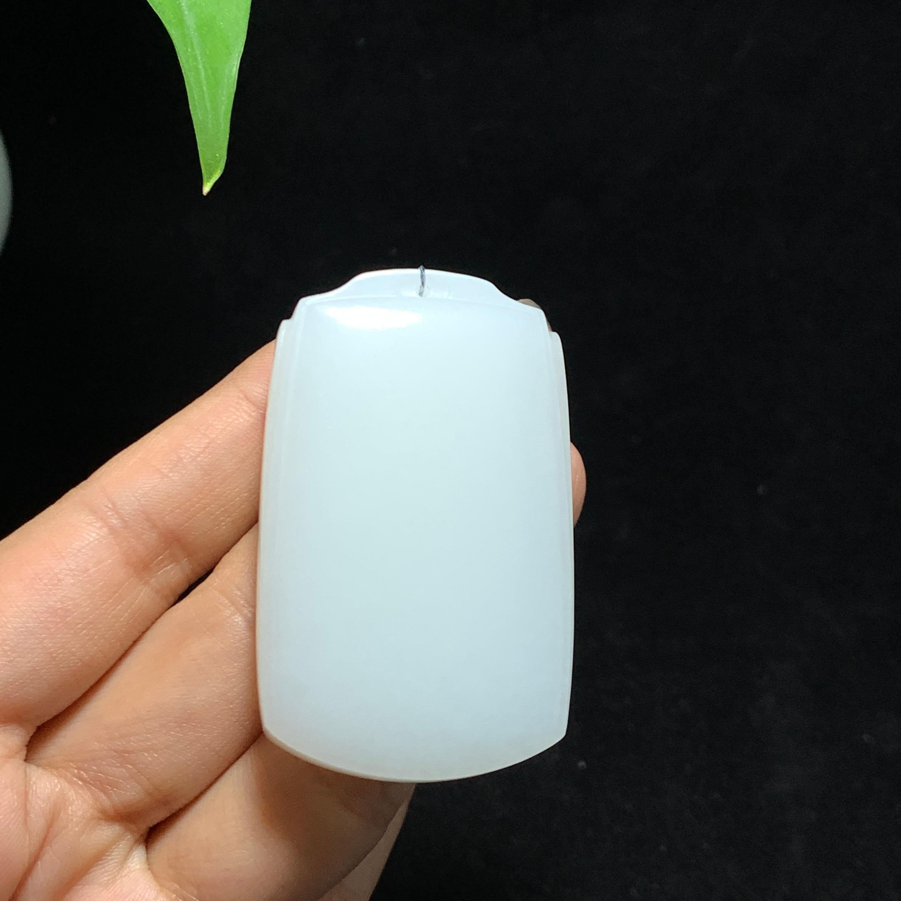 和田山料白玉无事牌（56.3g）